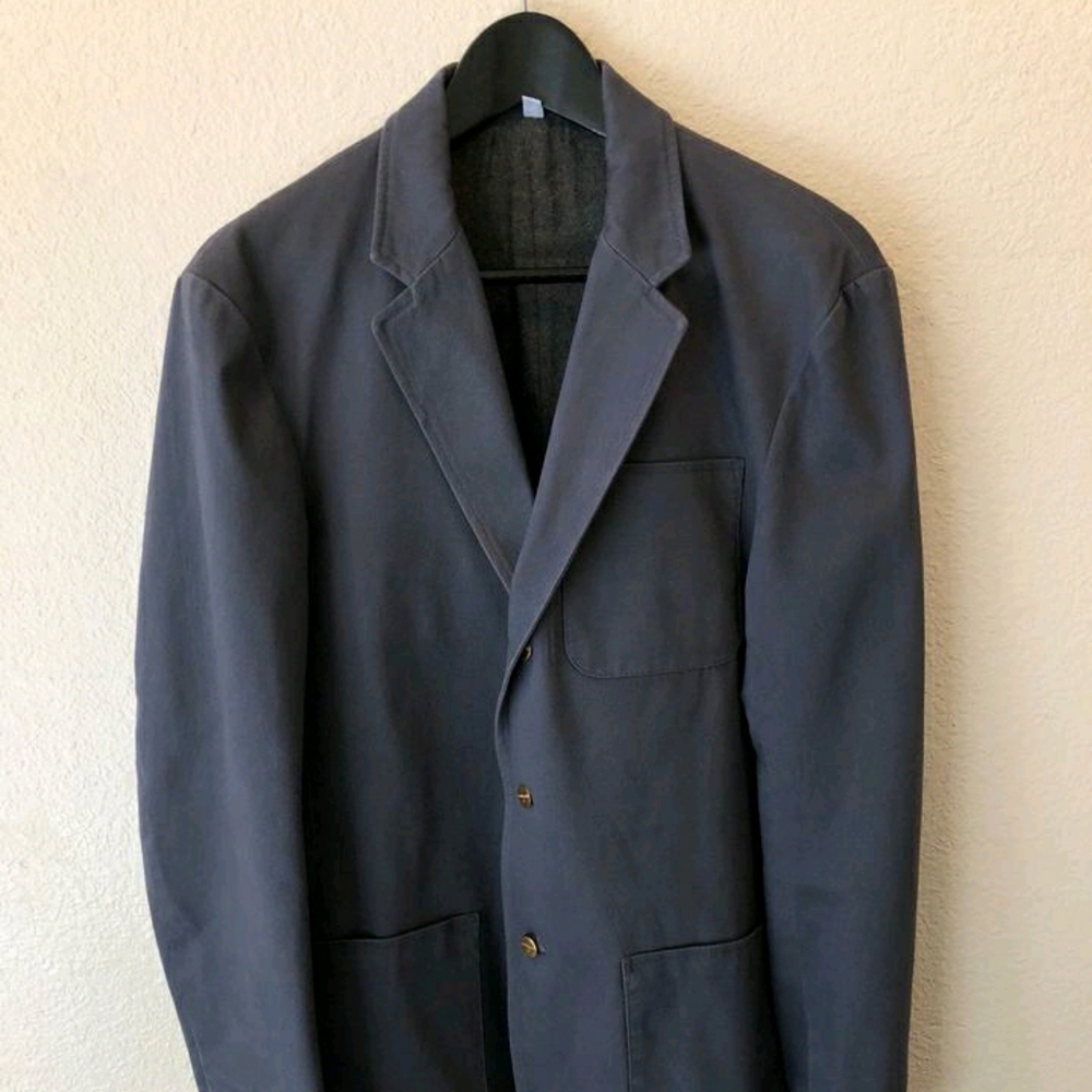 Gray Flannel-lined Blazer